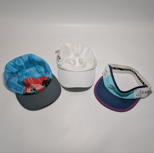 Headsweats Lightweight Running Hats and Visor Lot - 3 Pieces